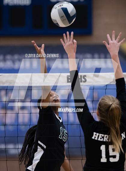 Thumbnail 3 in Granada Hills Charter @ Bakersfield Christian (CIF State D3 Round One) photogallery.