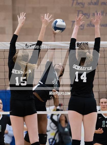 Thumbnail 3 in Granada Hills Charter @ Bakersfield Christian (CIF State D3 Round One) photogallery.