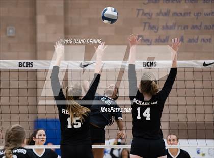 Thumbnail 2 in Granada Hills Charter @ Bakersfield Christian (CIF State D3 Round One) photogallery.