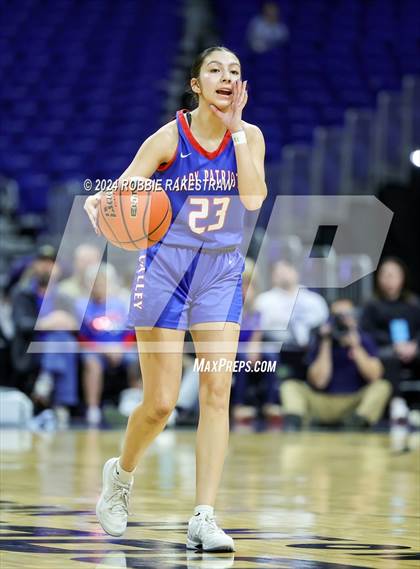 Thumbnail 3 in Valley vs. Newcastle (UIL 1A Basketball Final) photogallery.