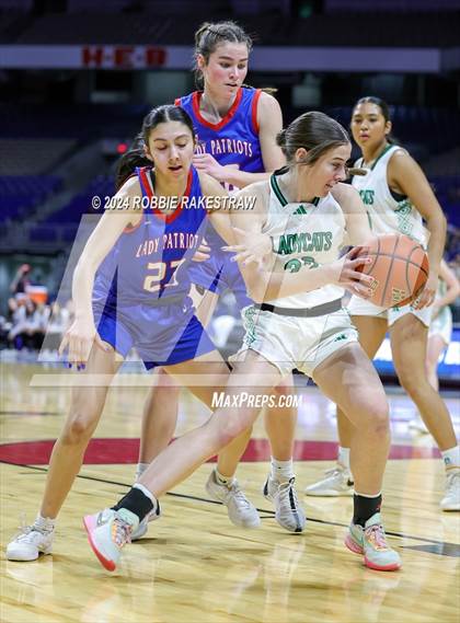 Thumbnail 1 in Valley vs. Newcastle (UIL 1A Basketball Final) photogallery.