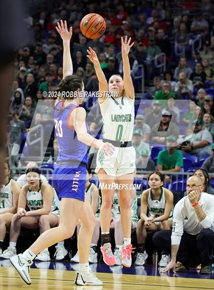 Thumbnail 2 in Valley vs. Newcastle (UIL 1A Basketball Final) photogallery.