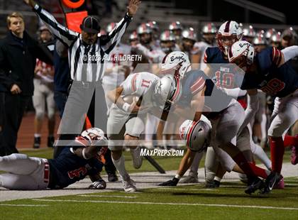 Thumbnail 2 in Olathe North vs. Blue Valley West (KSHSAA 6A Regional) photogallery.