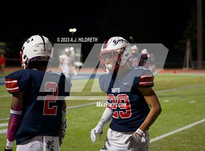 Thumbnail 1 in Olathe North vs. Blue Valley West (KSHSAA 6A Regional) photogallery.