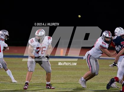 Thumbnail 1 in Olathe North vs. Blue Valley West (KSHSAA 6A Regional) photogallery.