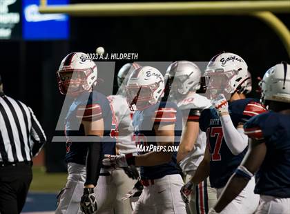Thumbnail 1 in Olathe North vs. Blue Valley West (KSHSAA 6A Regional) photogallery.