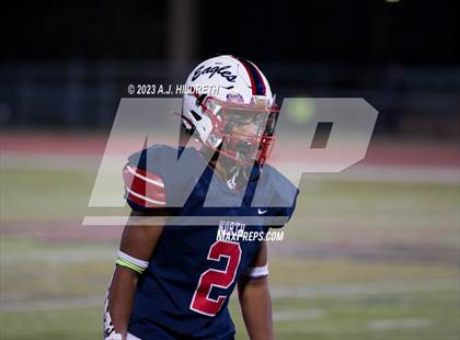 Thumbnail 1 in Olathe North vs. Blue Valley West (KSHSAA 6A Regional) photogallery.
