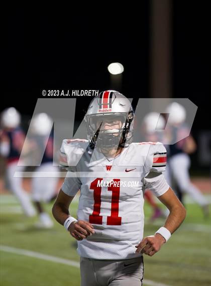 Thumbnail 1 in Olathe North vs. Blue Valley West (KSHSAA 6A Regional) photogallery.