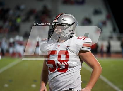 Thumbnail 3 in Olathe North vs. Blue Valley West (KSHSAA 6A Regional) photogallery.