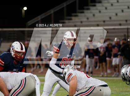 Thumbnail 1 in Olathe North vs. Blue Valley West (KSHSAA 6A Regional) photogallery.