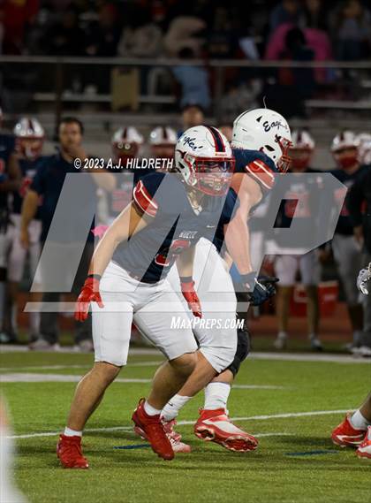 Thumbnail 1 in Olathe North vs. Blue Valley West (KSHSAA 6A Regional) photogallery.