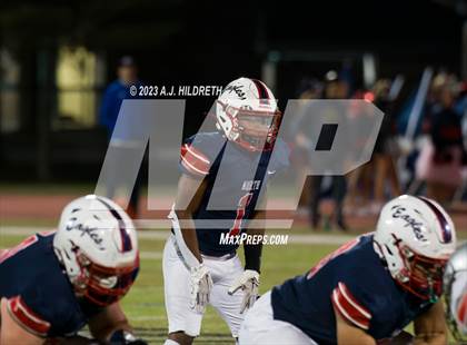 Thumbnail 3 in Olathe North vs. Blue Valley West (KSHSAA 6A Regional) photogallery.