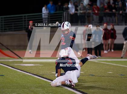 Thumbnail 3 in Olathe North vs. Blue Valley West (KSHSAA 6A Regional) photogallery.