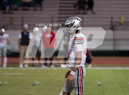 Thumbnail 2 in Olathe North vs. Blue Valley West (KSHSAA 6A Regional) photogallery.