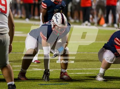 Thumbnail 1 in Olathe North vs. Blue Valley West (KSHSAA 6A Regional) photogallery.