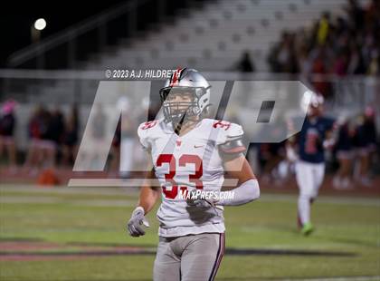 Thumbnail 2 in Olathe North vs. Blue Valley West (KSHSAA 6A Regional) photogallery.