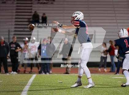 Thumbnail 1 in Olathe North vs. Blue Valley West (KSHSAA 6A Regional) photogallery.