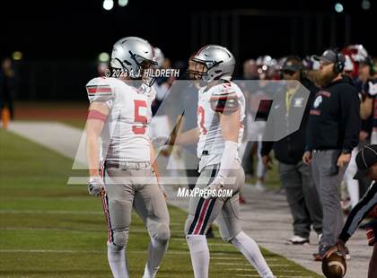 Thumbnail 3 in Olathe North vs. Blue Valley West (KSHSAA 6A Regional) photogallery.