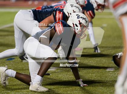 Thumbnail 3 in Olathe North vs. Blue Valley West (KSHSAA 6A Regional) photogallery.