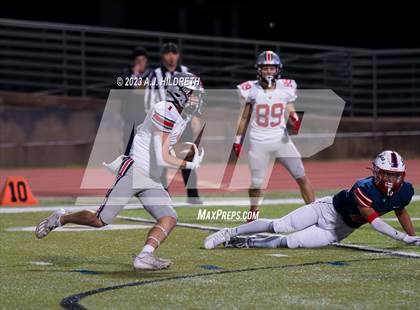 Thumbnail 2 in Olathe North vs. Blue Valley West (KSHSAA 6A Regional) photogallery.