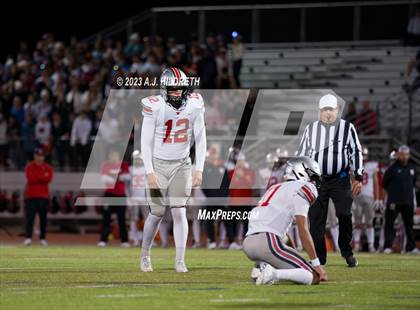 Thumbnail 2 in Olathe North vs. Blue Valley West (KSHSAA 6A Regional) photogallery.
