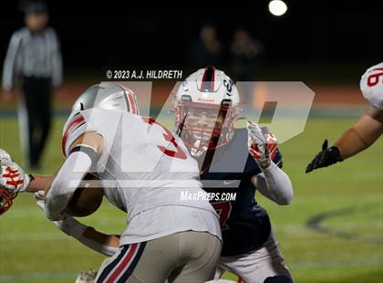 Thumbnail 3 in Olathe North vs. Blue Valley West (KSHSAA 6A Regional) photogallery.