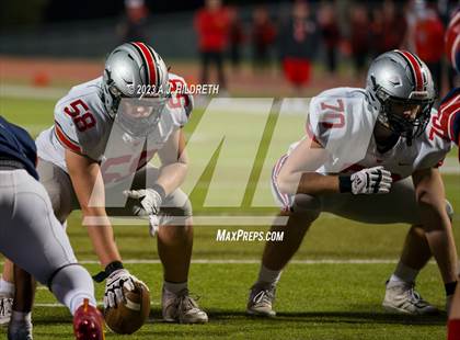Thumbnail 1 in Olathe North vs. Blue Valley West (KSHSAA 6A Regional) photogallery.