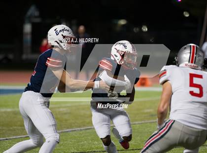 Thumbnail 1 in Olathe North vs. Blue Valley West (KSHSAA 6A Regional) photogallery.