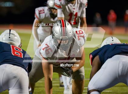 Thumbnail 3 in Olathe North vs. Blue Valley West (KSHSAA 6A Regional) photogallery.
