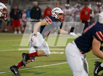 Thumbnail 3 in Olathe North vs. Blue Valley West (KSHSAA 6A Regional) photogallery.