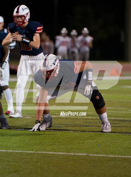 Thumbnail 2 in Olathe North vs. Blue Valley West (KSHSAA 6A Regional) photogallery.