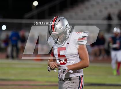 Thumbnail 1 in Olathe North vs. Blue Valley West (KSHSAA 6A Regional) photogallery.