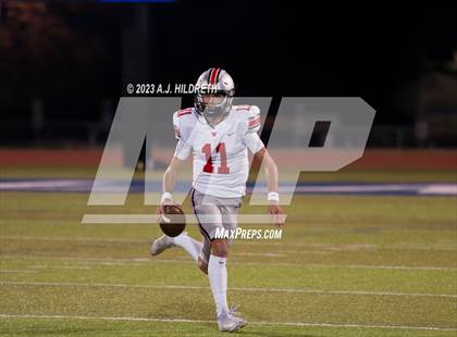 Thumbnail 2 in Olathe North vs. Blue Valley West (KSHSAA 6A Regional) photogallery.