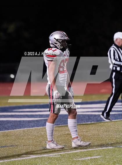 Thumbnail 2 in Olathe North vs. Blue Valley West (KSHSAA 6A Regional) photogallery.