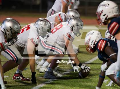 Thumbnail 1 in Olathe North vs. Blue Valley West (KSHSAA 6A Regional) photogallery.