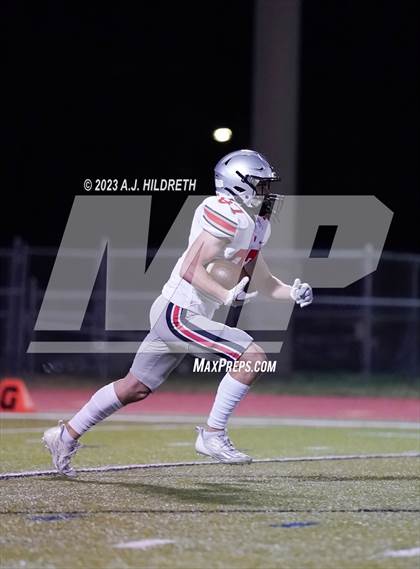 Thumbnail 3 in Olathe North vs. Blue Valley West (KSHSAA 6A Regional) photogallery.