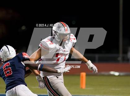 Thumbnail 2 in Olathe North vs. Blue Valley West (KSHSAA 6A Regional) photogallery.