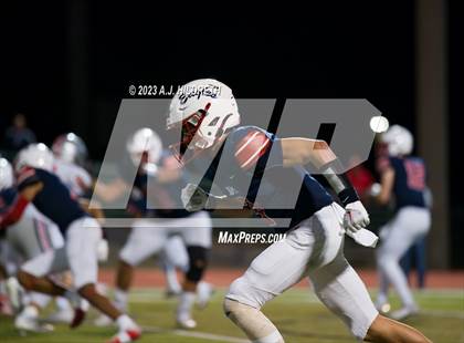Thumbnail 3 in Olathe North vs. Blue Valley West (KSHSAA 6A Regional) photogallery.