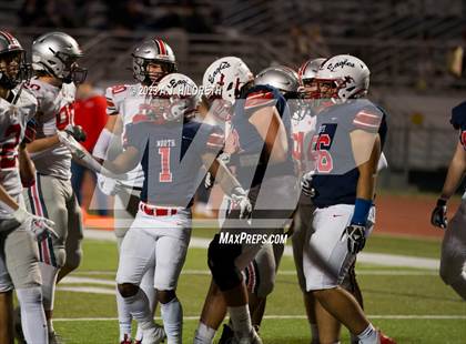 Thumbnail 2 in Olathe North vs. Blue Valley West (KSHSAA 6A Regional) photogallery.