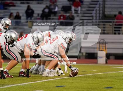 Thumbnail 3 in Olathe North vs. Blue Valley West (KSHSAA 6A Regional) photogallery.