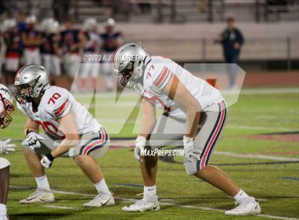 Thumbnail 1 in Olathe North vs. Blue Valley West (KSHSAA 6A Regional) photogallery.