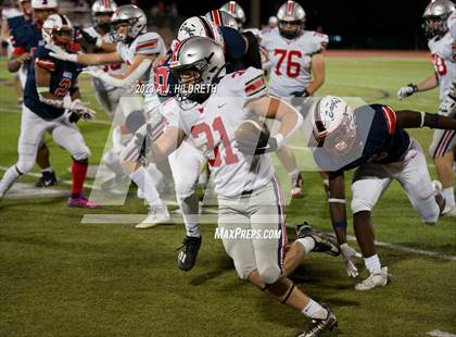 Thumbnail 3 in Olathe North vs. Blue Valley West (KSHSAA 6A Regional) photogallery.
