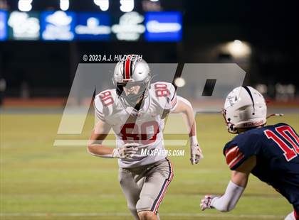Thumbnail 2 in Olathe North vs. Blue Valley West (KSHSAA 6A Regional) photogallery.