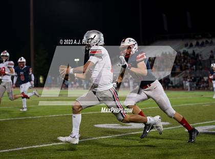 Thumbnail 3 in Olathe North vs. Blue Valley West (KSHSAA 6A Regional) photogallery.