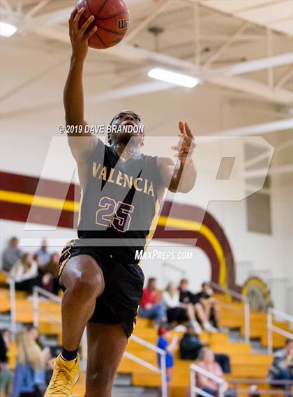 Thumbnail 1 in Valencia @ Simi Valley (34th Annual Bob Hawking Simi Valley Tip-Off Classic) photogallery.