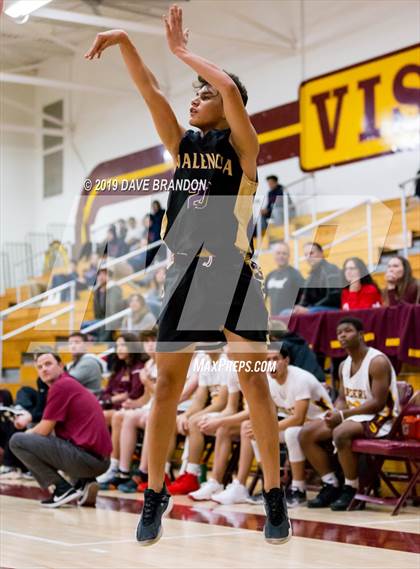 Thumbnail 2 in Valencia @ Simi Valley (34th Annual Bob Hawking Simi Valley Tip-Off Classic) photogallery.
