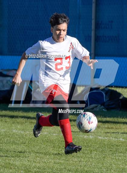 Thumbnail 1 in St. Augustine Catholic vs Chino Valley (AIA Play-In) photogallery.