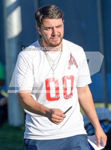 Thumbnail 2 in St. Augustine Catholic vs Chino Valley (AIA Play-In) photogallery.