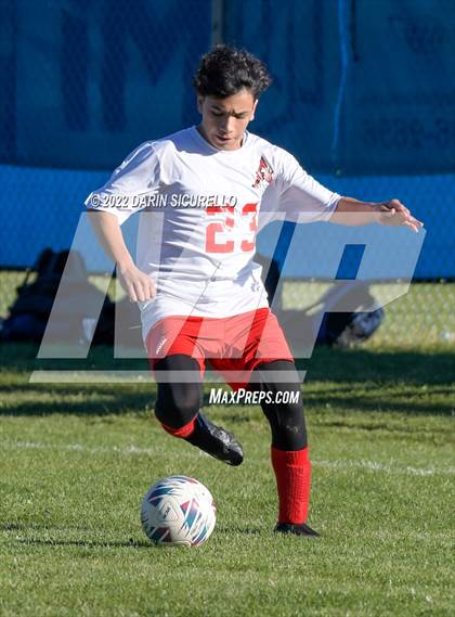 Thumbnail 1 in St. Augustine Catholic vs Chino Valley (AIA Play-In) photogallery.