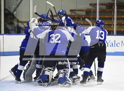 Thumbnail 1 in Hall/Southington vs. WMRP [Wethersfield/Middletown/Rocky Hill/Plainville] (CIAC DIII Semifinal) photogallery.